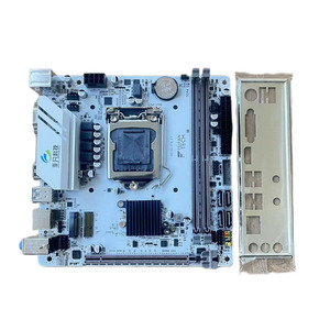 Nova marca <span class=keywords><strong>ITX</strong></span> H510 Motherboard Core 10th/11th Geração I7 I5 I3 CPU Branco <span class=keywords><strong>DDR4</strong></span> M.2 WiFi LGA1200 SATA Desktop Intel Dual HD-MI - Product Image 1