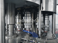 Ligne complète de rinçage, remplissage et bouchage de bouteilles PET 3-en-1 entièrement automatique pour usine d'eau – Projet clé en main avec ingénieur disponible