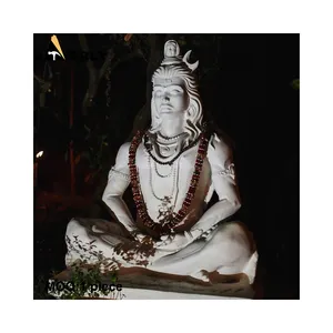 물결 모양의 하이 엔드 맞춤형 디자인 손으로 만든 조각 예술 제작 부처 인도 신 시바 조각 동상