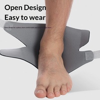Nouvelle attelle de cheville sportive en tissu composite pour le basketball, à pression ouverte, réglable, anti-torsion, protection unisexe contre les blessures