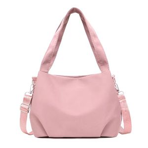 Lightweight Waterproof Zipper Closure Summer Autumn Travel Hobo School Adjustable Strap Large Capacity Women's Polyester Tote - Product Image 4
