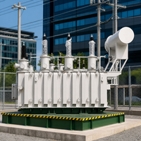 Transformateur de puissance immergé dans l'huile 110 kV S11 16000/20000 kVA, transformateur de sous-station tout cuivre avec changeur de dérivation hors circuit