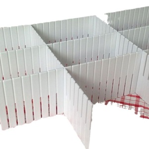 <b>Drawer</b> Organizers Rectangular White 7Cm Standing Type Neatening <b>Storage</b> Compartments Multifunctional For <b>Drawers</b> - Product Image 2