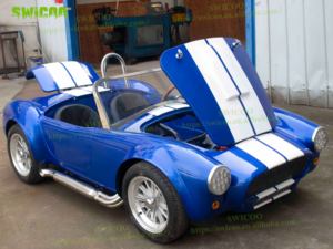 Voiture miniature Shelby Cobra classique à essence, <span class=keywords><strong>mini</strong></span> hot rod 150cc refroidie par eau, voitures vintage pour adultes et enfants - Product Image 3