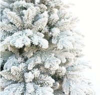 PE PVC Metallrahmen Stehender Personalisierter Umweltfreundlicher Künstlicher Weihnachtsbaum Mehrfarbige LED-Lichter Außendekoration