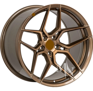 Maining RFX11ปลอมแปลงล้อสีดำสีบรอนซ์ผ้าซาตินสีบรอนซ์5ล้อล้ออัลลอย18 24นิ้วแบบกำหนดเองสำหรับฟอร์ดสำหรับมัสแตง GT350 <span class=keywords><strong>GT500</strong></span> S550ใหม่ - Product Image 1