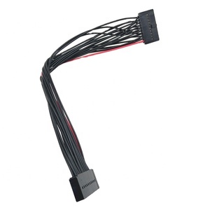 Molex Dupont IDC 2.54mm 20pin đến 20pin uốn Dây cáp khai thác 1P 10p - Product Image 2