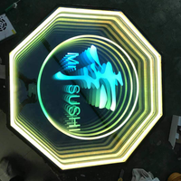 Panneau lumineux LED sans fil DMX512 3D personnalisable avec RGB et 5000K pour piste de danse de boîte de nuit IP65