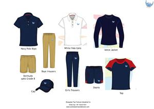 कस्टम छात्र लड़की निजी माध्यमिक स्कूल ट्रैक सूट बच्चों को निर्धारित करता है स्कूल वर्दी ट्रैकसूट - Product Image 3