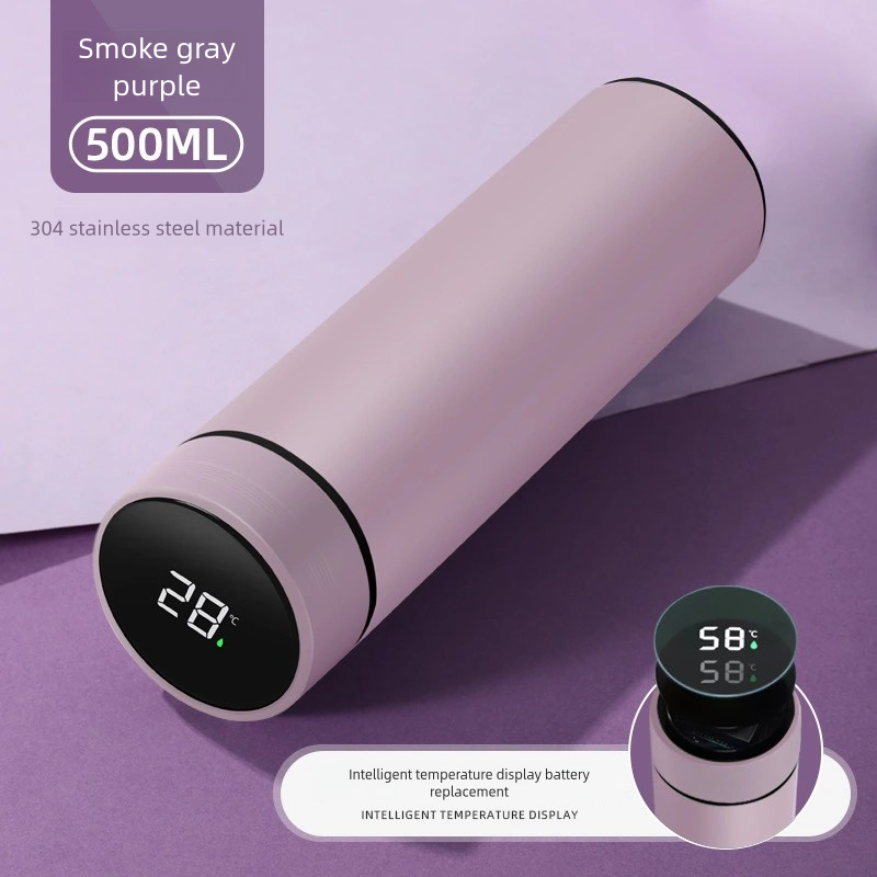 Batterie remplaçable affichage intelligent violet mat