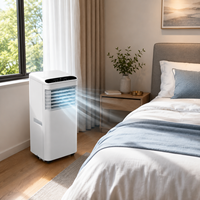 Climatiseur portable électrique 7000 BTU, refroidissement uniquement, contrôle Wi-Fi, déshumidification puissante, unité de climatisation compacte pour la maison et le bureau