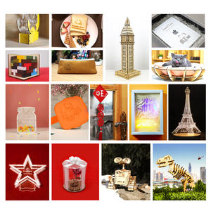 Machine de découpe et de gravure laser Gweike <span class=keywords><strong>Cloud</strong></span>, utilisation domestique, bureau, fonctionnement facile, sécurité, tout ce qui est fait à la main peut être réalisable - Product Image 6