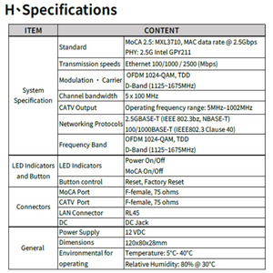 Sản phẩm mới nhà <span class=keywords><strong>Coax</strong></span> Mạng đúng 2.5 Gbps thông moca2.5g <span class=keywords><strong>Moca</strong></span> 2.5 <span class=keywords><strong>Ethernet</strong></span> Extender hơn để <span class=keywords><strong>Coax</strong></span> Cable <span class=keywords><strong>Adapter</strong></span> - Product Image 4