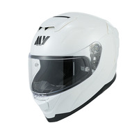Casque de moto intégral quatre saisons MY FF956 en ABS léger avec visière unique, doublure respirante, homologué ECE/DOT, anti-impact
