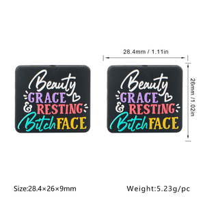 Kovict Jouets de dentition à mâcher personnalisés Charme de personnage Perle de silicone focale pour stylos Porte-clés Collier Bracelet Perles Accessoires - Product Image 3