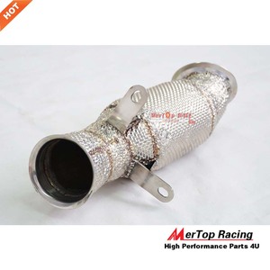 Mertop downpipe con scudo termico per N55 335I 2013 +/F30 <span class=keywords><strong>F20</strong></span>/F22 M235i M235xi 2013 +/ f87 M2 2015 + - Product Image 3