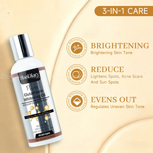 Aceite Corporal Blanqueador con Glutatión SheDiary OEM, Aceite Aclarador de Piel, Hidratante, Anti-Manchas Oscuras, Aceite Facial y Corporal para el Brillo de la Piel - Product Image 5