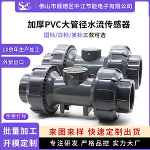 Japanese American Standard PVC Pipe <b>Flow</b> <b>Meter</b> Hall Effect <b>Water</b> <b>Flow</b> Sensor Farmland Irrigation Pig Farm Corrosion Acid Alkali - Product Image 5