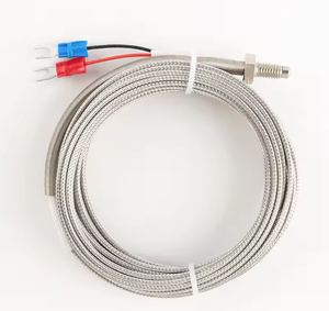 K-Typ E-Typ Thermoelement M6/M8 Schraubtyp Kleines Thermoelement, Temperaturmessgerät Sensor Sonde - Product Image 2
