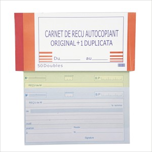 Factura francesa FACTURA LIBRO RECIBO EFECTIVO ALQUILER RECIBO BILLETE LIBRO PEDIDO LIBRO MENÚ ALQUILER DOCUMENTOS CON MEMBRETE - Product Image 3