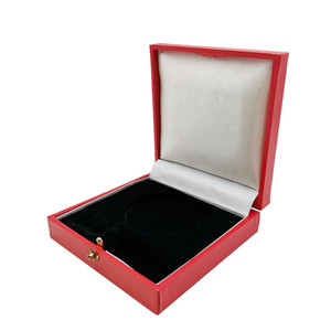 Boîte de rangement de médailles en bois de haute qualité personnalisée boîte d'emballage d'insigne d'emblème - Product Image 5