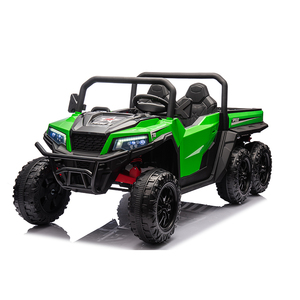 <span class=keywords><strong>Tracteur</strong></span> électrique pour enfants de grande taille, <span class=keywords><strong>jouet</strong></span> à 6 roues, en plastique, alimenté par batterie 12V, suspension pour la sécurité, ceinture de sécurité pour 2 à 4 ans - Product Image 4