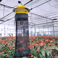 Nouvelle lampe insecticide solaire anti-moustiques pour serre ou ferme