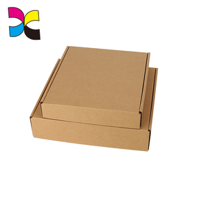 Boîte en papier ondulé personnalisé, avec logo de couleur noire, impression à l'intérieur et à l'extérieur, 50 pièces - Product Image 2