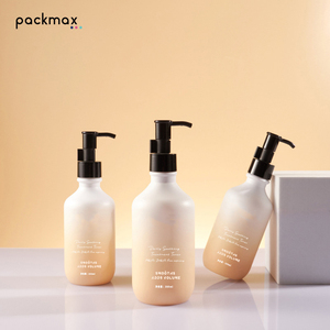 <b>200ml</b> 300ml Thickened Body Lotion <b>Bottle</b> with Pump - Frosted Gradient Shampoo Shower Gel Container Custom - Product Image 6