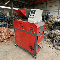 Machine de granulation de fils électriques à petite échelle, monophasée, équipement de recyclage de câbles domestique, conception portable, utilisation en petite atelier