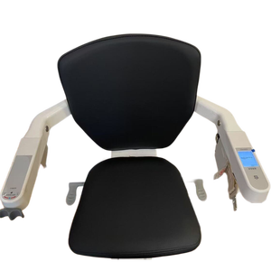 Nouveau fauteuil monte-escalier électrique sans obstacle en acier droit à moteur électrique 2024 <span class=keywords><strong>pour</strong></span> personnes handicapées <span class=keywords><strong>pour</strong></span> une utilisation à domicile ou à l'hôtel - Product Image 1