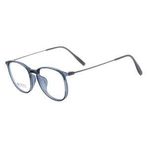 Montures de lunettes ovales Danyang 6834 unisexes, légères, en acrylique, monture complète, tendance, en alliage de titane - Product Image 1