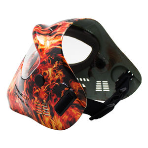 <span class=keywords><strong>Masque</strong></span> complet de <span class=keywords><strong>Paintball</strong></span>, outil avec une couche de protection contre le brouillard, tactique pour les jeux en plein air - Product Image 4