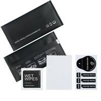 Kit d'outils de nettoyage d'écran de protecteur de verre trempé disponible paquet d'alcool pour le téléphone portable
