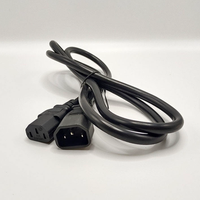Câble d'alimentation en U de haute qualité pour appareils électroménagers, avec fiche, assemblage de câbles en cuivre étamé pour instruments de musique