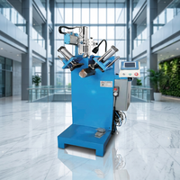 MUGOLD Nouvelle machine à souder les coins en tôle d'acier inoxydable 220V Moteur DC 2.2kW Équipement de soudage TIG Facile à utiliser