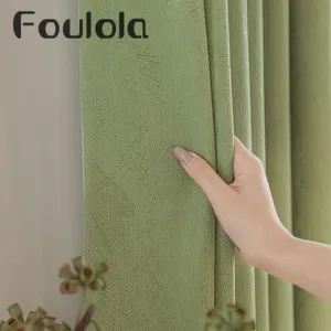 Factory Supply Fancy Blackout curtain Pleated Curtain Fabric