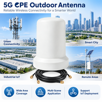 Antenne CPE externe FEIYIXUN 5G 4x4 MIMO 620-6000 MHz pour connexions mâles, efficacité de 87,58 % pour routeurs cellulaires et systèmes IoT