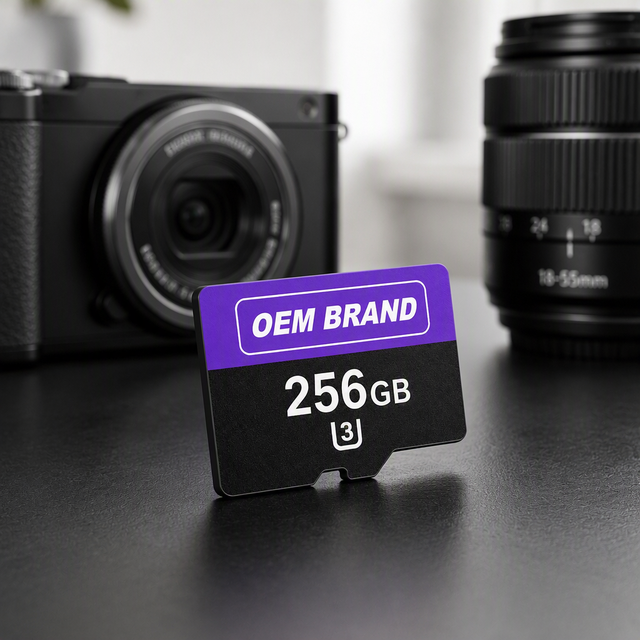Original Grade 256GB TF Card  Memory Card Real Full Capacity for Smartphone Tablet Storage Long Life Storage Media