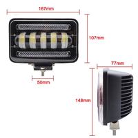 Feux de conduite et phares 12V 24V pour véhicules tout-terrain 4x4, SUV, UTV, camions et tracteurs