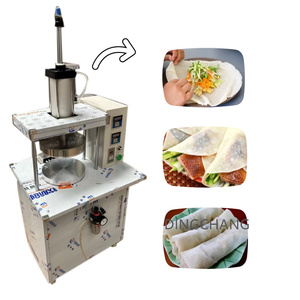 La presse à pain plat la plus vendue chauffe rapidement transforme rapidement la pâte molle <span class=keywords><strong>en</strong></span> gâteaux fins pour Chapati Roti NeighborhoodFood - Product Image 2