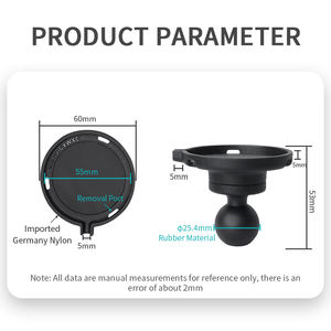 Base rotule 1" VINmounts, compatible MagSafe Apple, pour iPhone 12 / 13 / 14 - Product Image 3