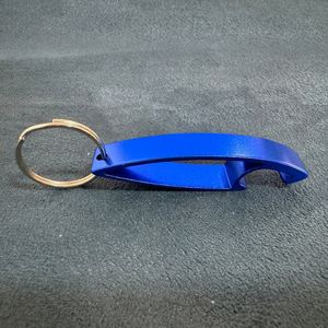 Light Weight Beer Bottle Opener Keychain Welcome Laser Logo DIY Aluminum Alloy Bottle Opener <b>Key</b> Chain - Product Image 4