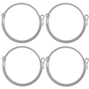 Galv 12mm3トン4tステンレス鋼ワイヤーロープリフティングスリングSs316l14mm回転なし7x7シンブルフェルール付きスリングロープワイヤー - Product Image 3