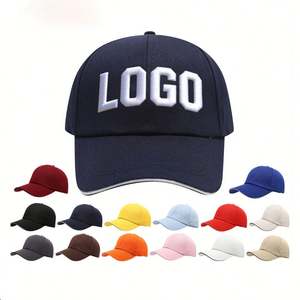 Gorras Personalizadas al por Mayor, Gorras de Béisbol con Bordado Personalizado, Color Sólido, Visera Tipo Sandwich, Gorras Personalizadas - Product Image 1