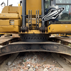 Excavatrice Caterpillar 320D d'occasion, marque japonaise d'origine, 20 tonnes, moteur Cummins, chenilles en caoutchouc, grande excavatrice - Product Image 2