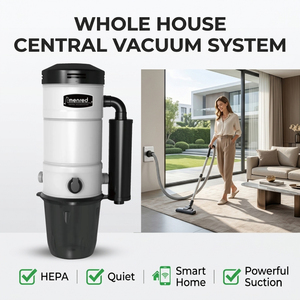 Aspirateur intelligent pour cuisine avec fonction balayage et aspiration, compatible avec système d'aspiration centralisée encastré - Product Image 1