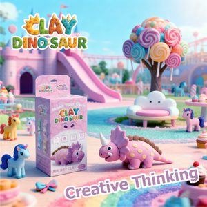 Kit de <span class=keywords><strong>pâte</strong></span> <span class=keywords><strong>à</strong></span> <span class=keywords><strong>modeler</strong></span> <span class=keywords><strong>à</strong></span> séchage <span class=keywords><strong>à</strong></span> l'air libre pour enfants, créez votre propre Triceratops avec moule de squelette, jouet éducatif STEM, cadeau pour garçons et filles - Product Image 3