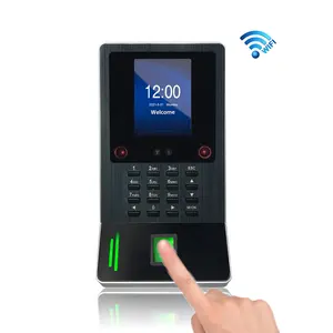 Gezicht Biometrische Vingerafdruktoegangscontrole En Tijdregistratie Terminal Met Wifi-Functie