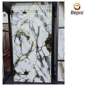 Panneau UV en PVC de conception en marbre de 3mm pour la <span class=keywords><strong>décoration</strong></span> intérieure de la <span class=keywords><strong>maison</strong></span> - Product Image 6